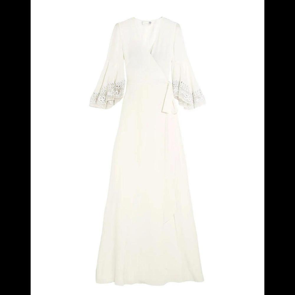 Temperly London 100% Silk Wedding Dress NWT